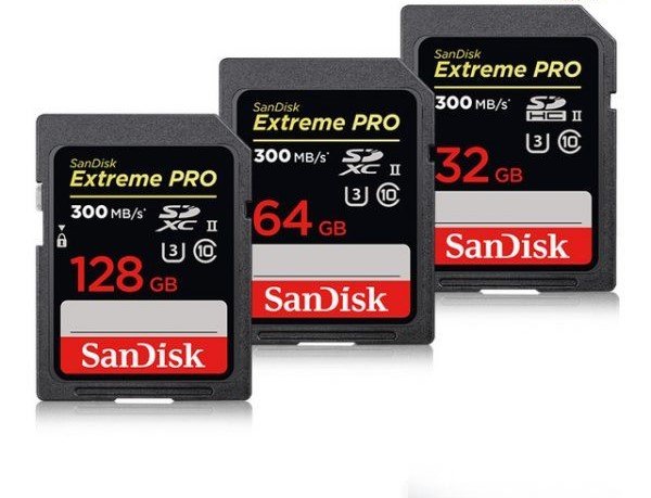 SanDisk 256GB Extreme PRO SDXC (200MB/s)