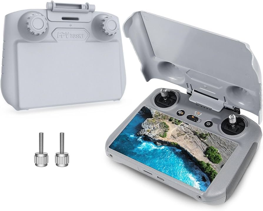 DJI RC 2 Sun Hood and Screen Protector